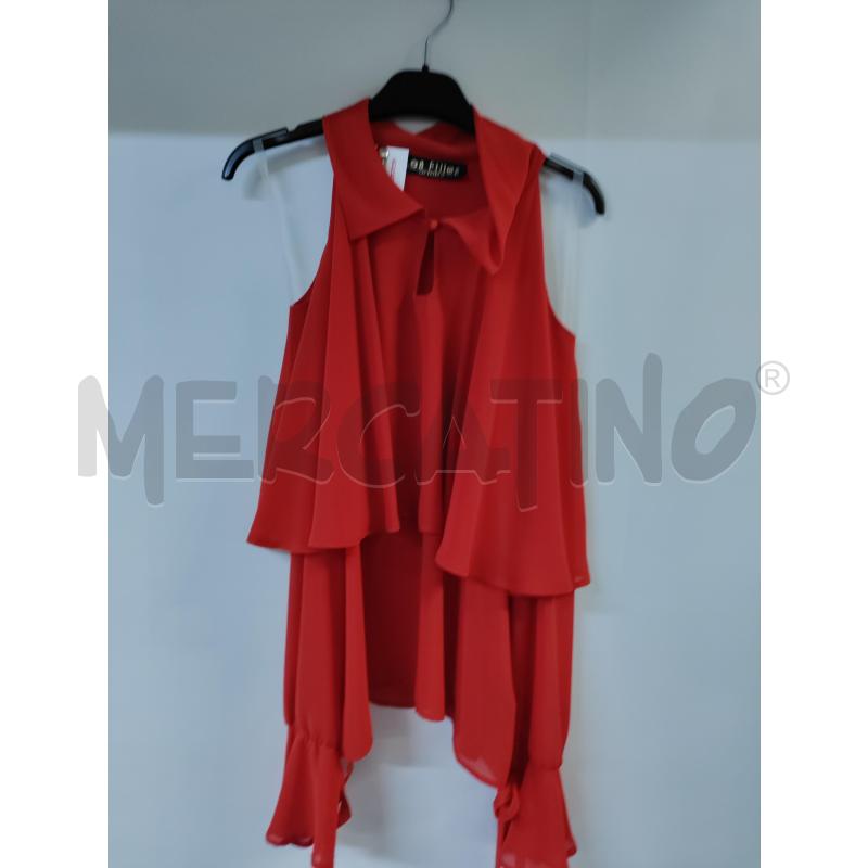 MAGLIA DONNA LES FILLES ROSSO | Mercatino dell'Usato Acerra 1