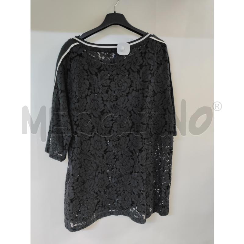 MAGLIA DONNA LIU-JO NERO MERLETTO | Mercatino dell'Usato Acerra 2