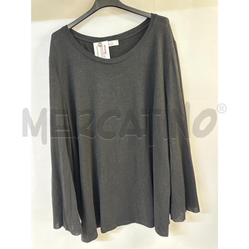 MAGLIA DONNA LIZALÙ NERA BRILLANTINATA | Mercatino dell'Usato Acerra 1