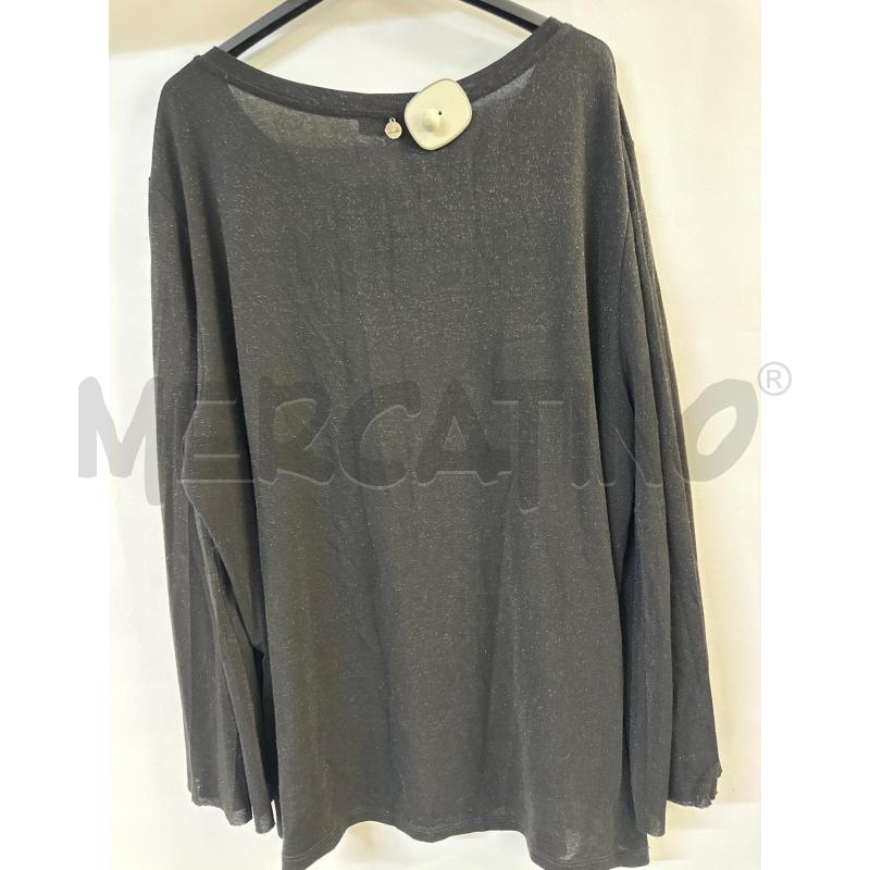 MAGLIA DONNA LIZALÙ NERA BRILLANTINATA | Mercatino dell'Usato Acerra 3