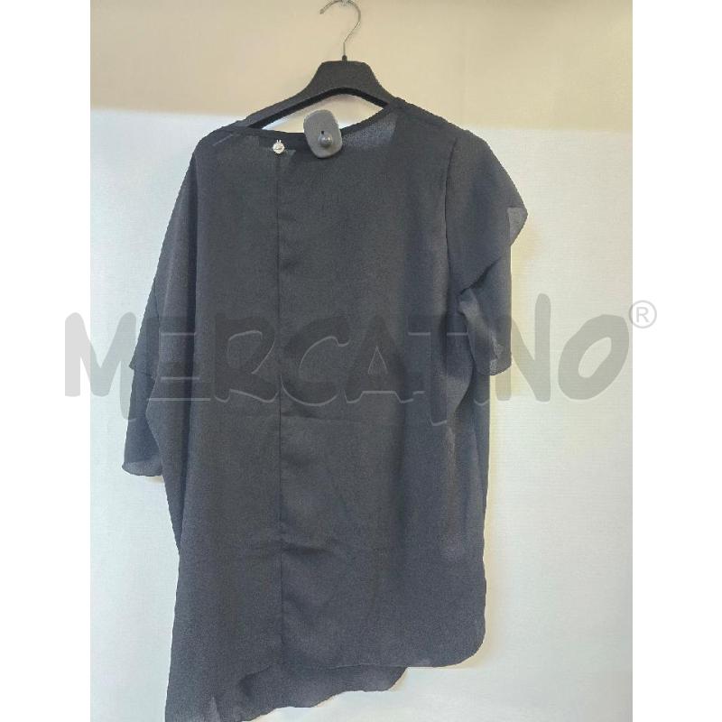 MAGLIA DONNA LIZALU NERO DOPPIA SPALLA | Mercatino dell'Usato Acerra 2
