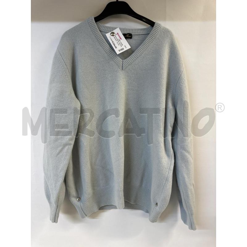 MAGLIA DONNA LORO PIANO CELESTE  | Mercatino dell'Usato Acerra 1