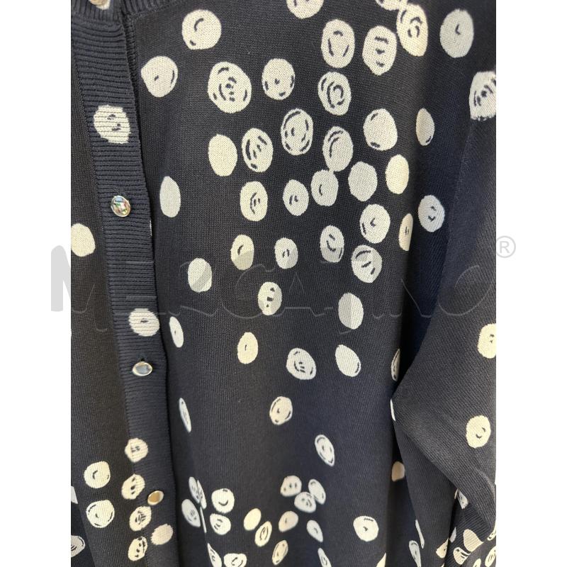 MAGLIA DONNA LUISA VIOLA BLU BIANCO | Mercatino dell'Usato Acerra 2
