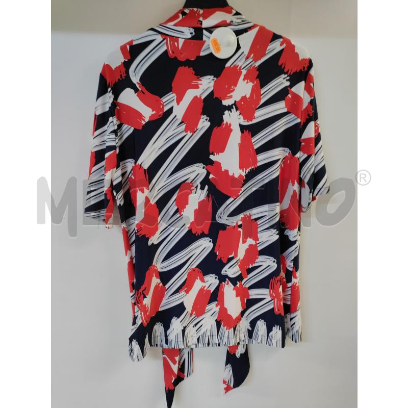 MAGLIA DONNA MARA CAROL BIANCO BLU ROSSO | Mercatino dell'Usato Acerra 2