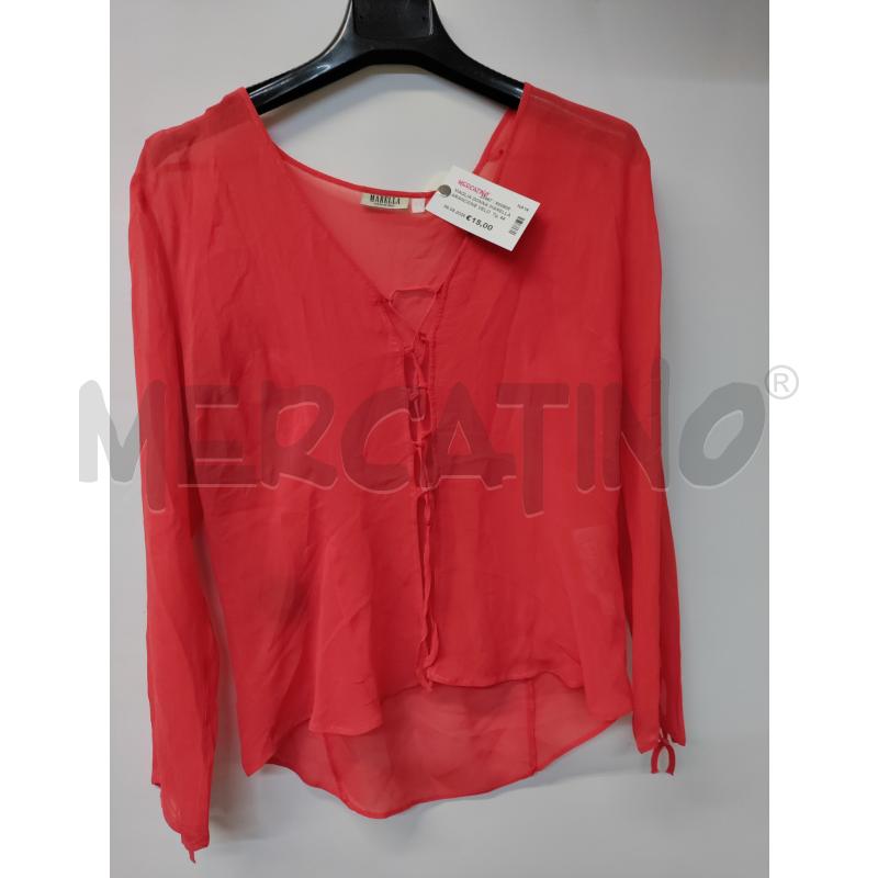 MAGLIA DONNA MARELLA ARANCIONE VELO | Mercatino dell'Usato Acerra 1