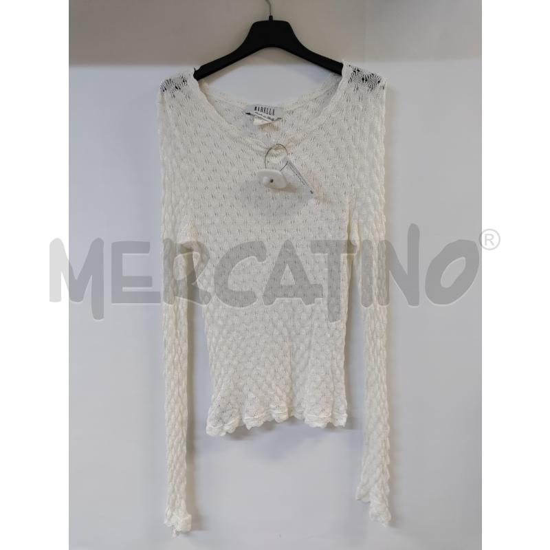 MAGLIA DONNA MARELLA BIANCO | Mercatino dell'Usato Acerra 1