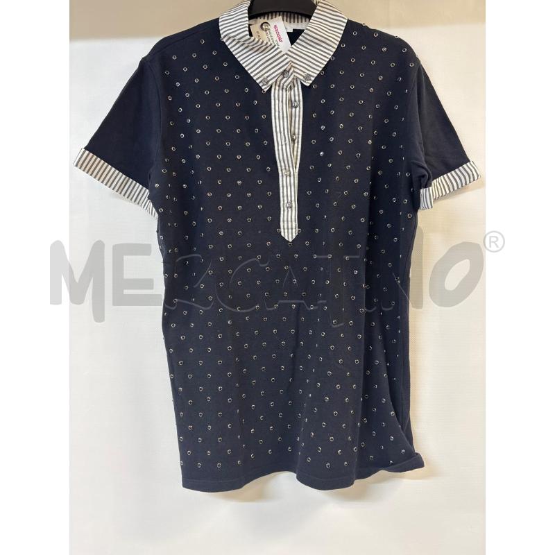 MAGLIA DONNA MARELLA NERO CON BORCHIE | Mercatino dell'Usato Acerra 1