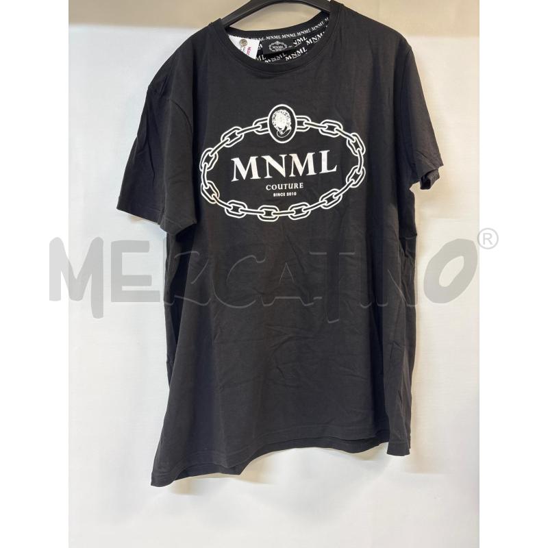 MAGLIA DONNA MNML NERO BIANCO | Mercatino dell'Usato Acerra 1