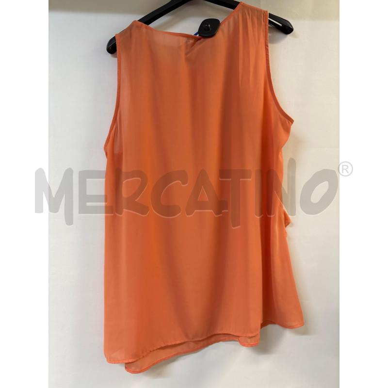 MAGLIA DONNA OLTRE ARANCIONE VELO CON ROUGE | Mercatino dell'Usato Acerra 2