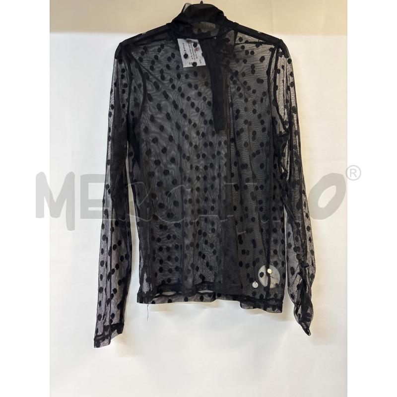 MAGLIA DONNA PEPE JEANS NERO VELATA | Mercatino dell'Usato Acerra 1