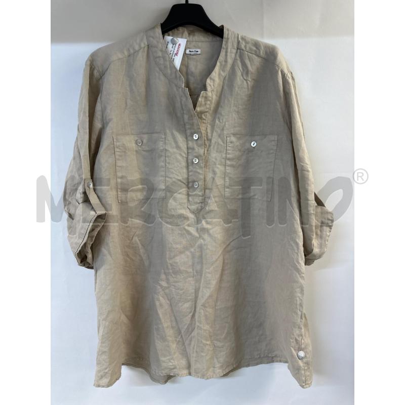 MAGLIA DONNA PURO LNO BEIGE | Mercatino dell'Usato Acerra 1
