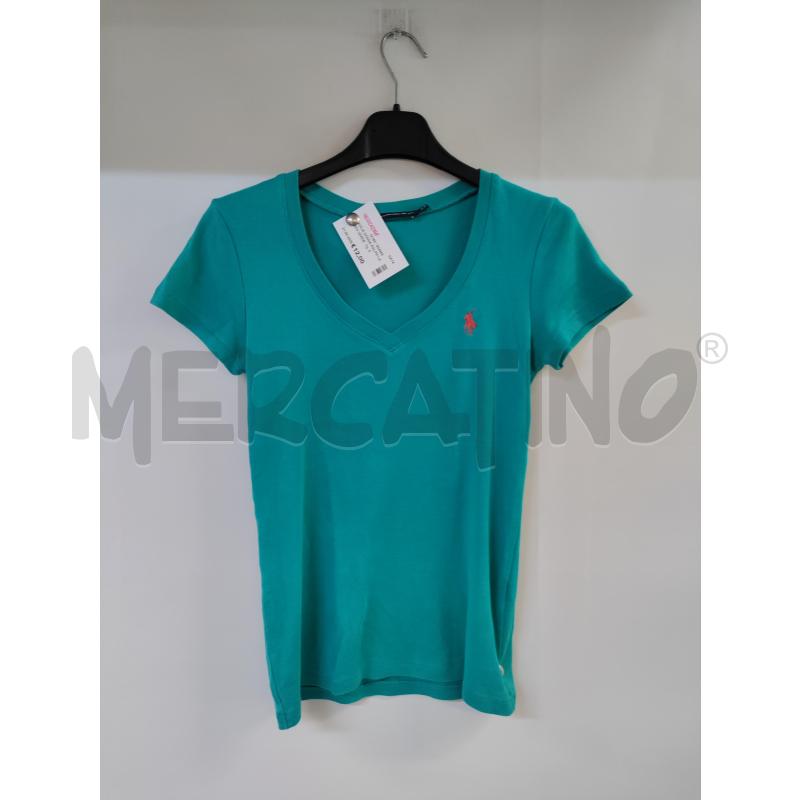 MAGLIA DONNA RALPH LAUREN VERDE | Mercatino dell'Usato Acerra 1