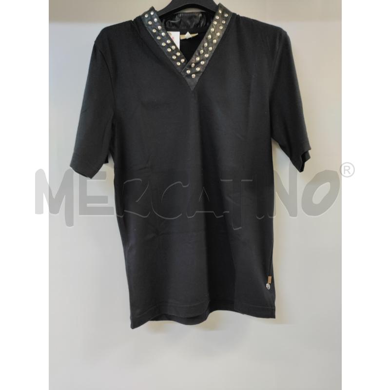 MAGLIA DONNA RICHMOND NERO COLLO BORCHIE | Mercatino dell'Usato Acerra 1