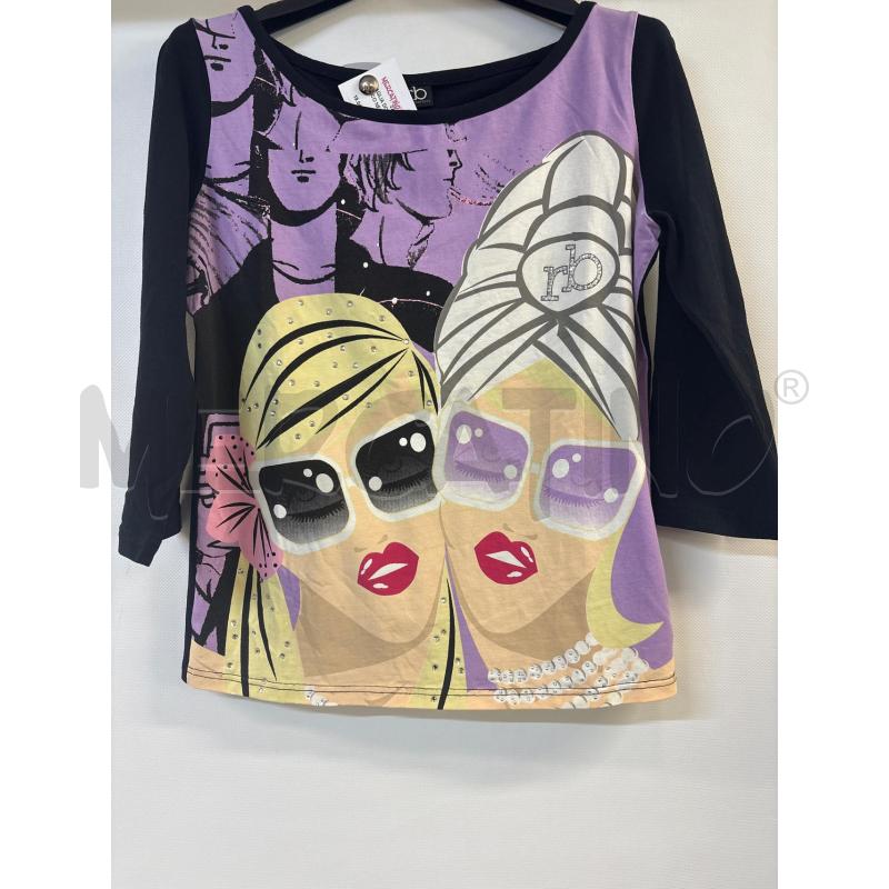 MAGLIA DONNA ROCCOBAROCCO NERO DUE DONNE | Mercatino dell'Usato Acerra 1