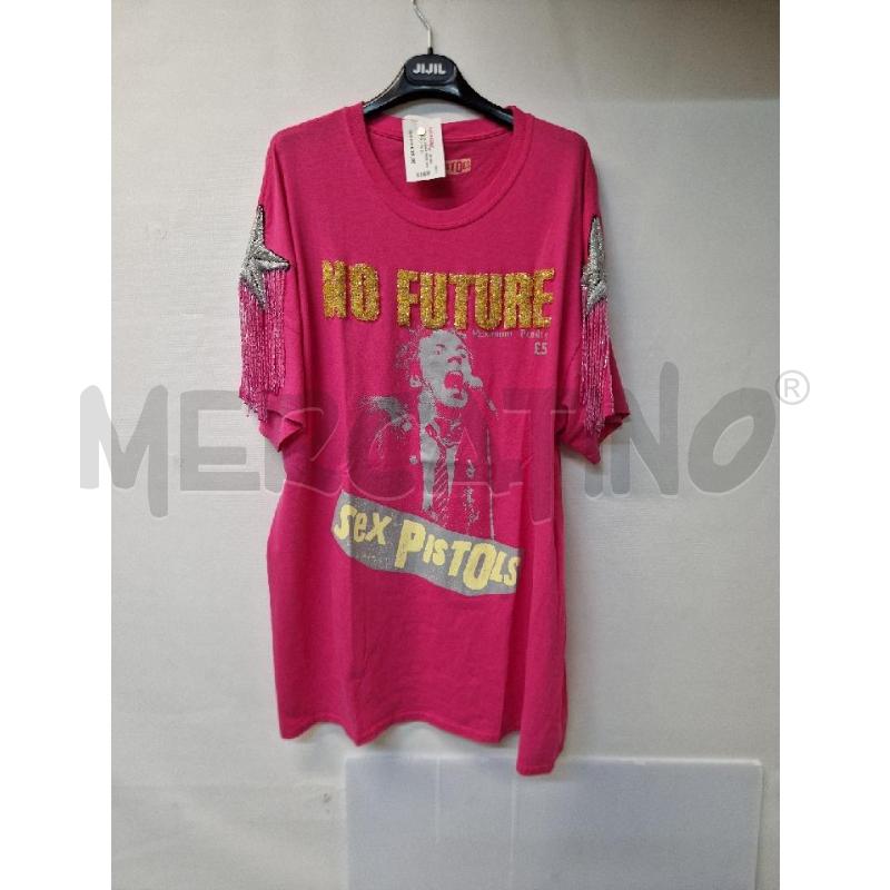 MAGLIA DONNA ROSA SEX PISTOLS | Mercatino dell'Usato Acerra 1