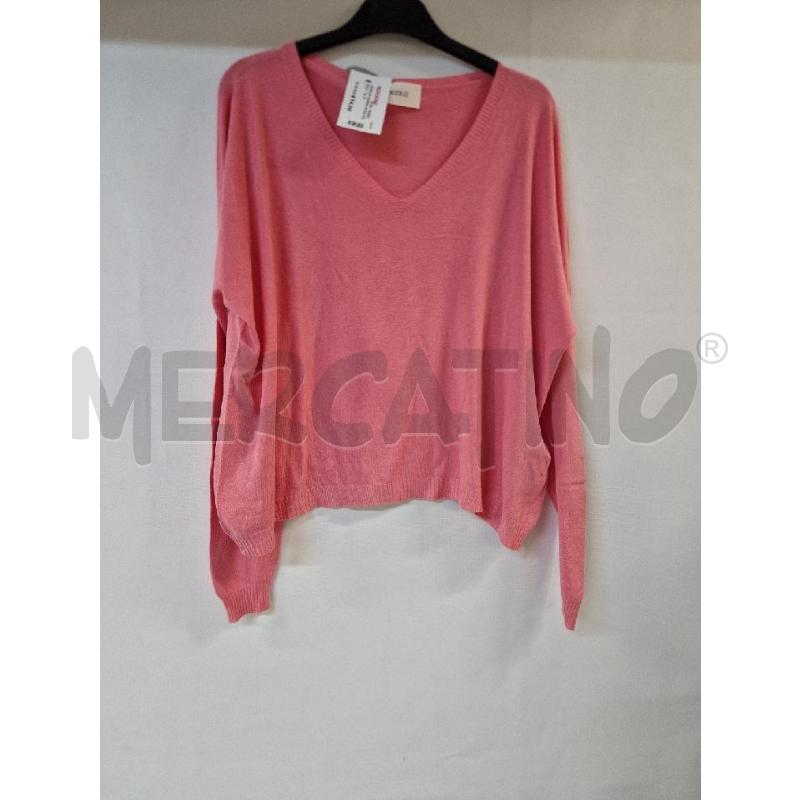 MAGLIA DONNA ROSA VICOLO | Mercatino dell'Usato Acerra 1