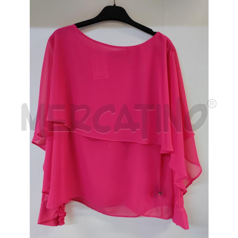 MAGLIA DONNA RTIGLI FUXIA VELO | Mercatino dell'Usato Acerra 1
