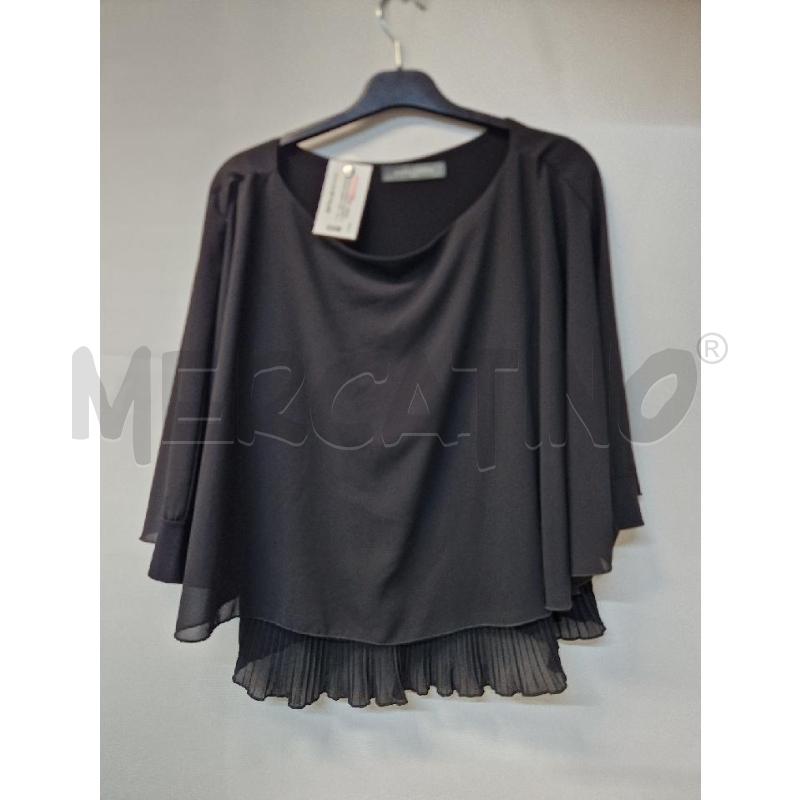 MAGLIA DONNA SANDRO FERRONE NERO CON VELO | Mercatino dell'Usato Acerra 1