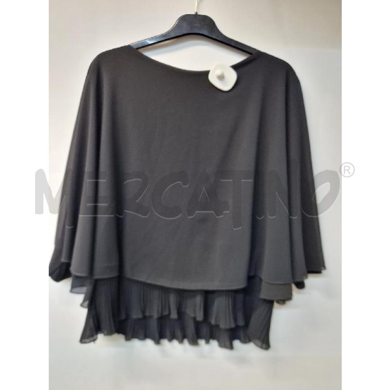 MAGLIA DONNA SANDRO FERRONE NERO CON VELO | Mercatino dell'Usato Acerra 2