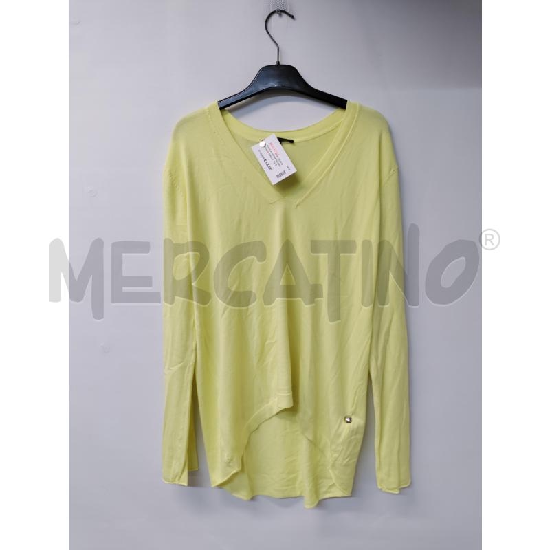 MAGLIA DONNA SILVIAN HEACH GIALLO | Mercatino dell'Usato Acerra 1