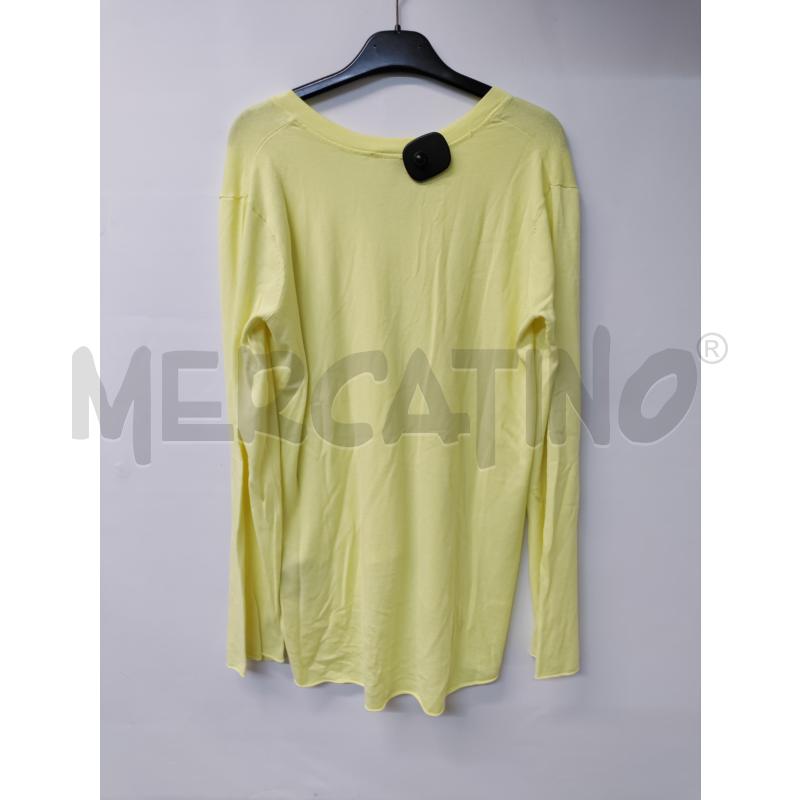 MAGLIA DONNA SILVIAN HEACH GIALLO | Mercatino dell'Usato Acerra 2