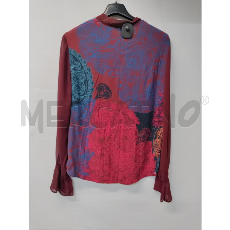 MAGLIA DONNA SISLEY BORDO' BLU | Mercatino dell'Usato Acerra 2