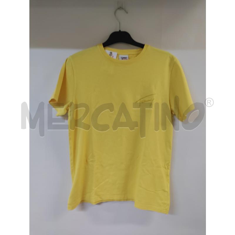 MAGLIA DONNA TOMMY JEANS GIALLO | Mercatino dell'Usato Acerra 1