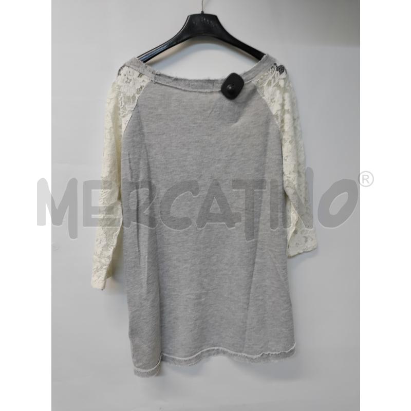 MAGLIA DONNA VICOLO VERDE MANICHE TRAFORATE | Mercatino dell'Usato Acerra 2
