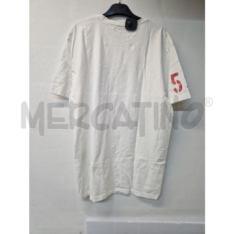 MAGLIA UOMO BIANCO ARMATO DI MARE | Mercatino dell'Usato Acerra 2