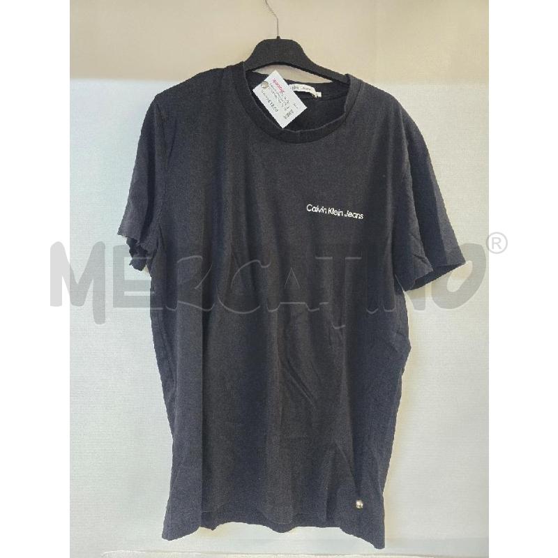 MAGLIA UOMO CALVINKLEINJEANS NERO BIANCO | Mercatino dell'Usato Acerra 1