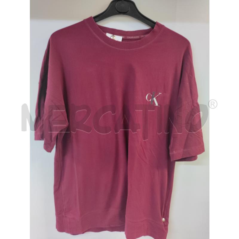 MAGLIA UOMO CALVIN KLEIN BORDO' | Mercatino dell'Usato Acerra 1