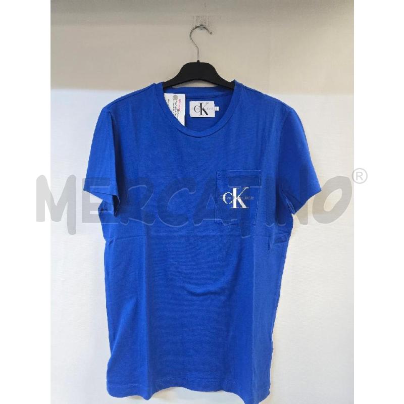 MAGLIA UOMO CALVIN KLEIN JEANS BLU | Mercatino dell'Usato Acerra 1