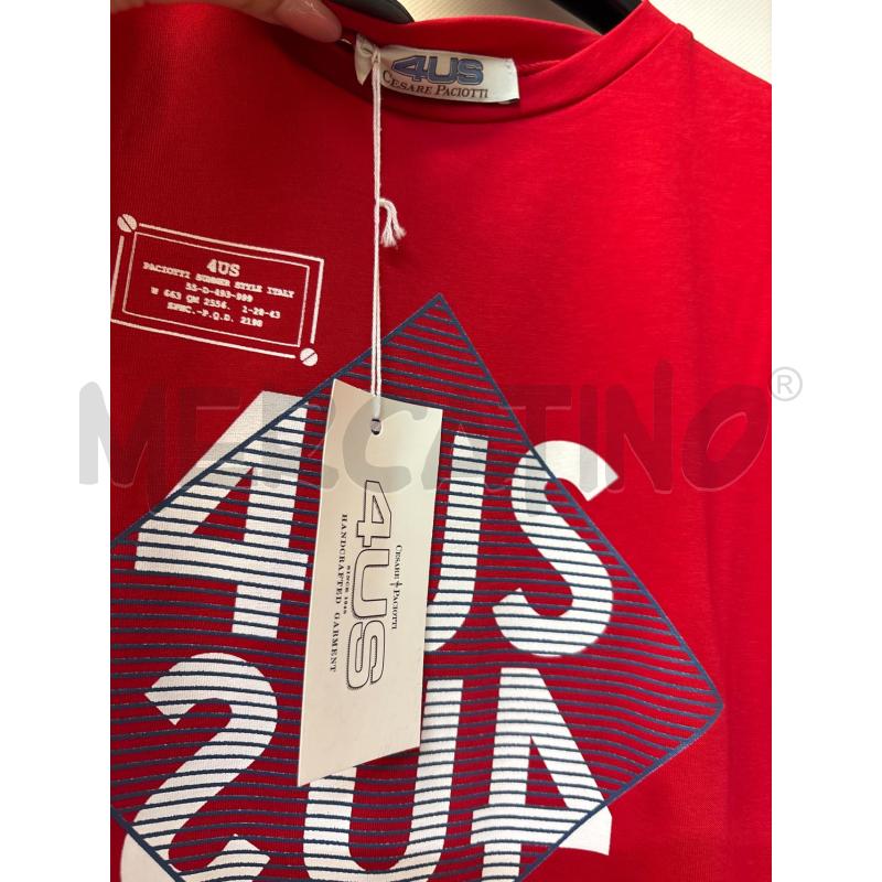 MAGLIA UOMO CESARE PACIOTTI ROSSO | Mercatino dell'Usato Acerra 2
