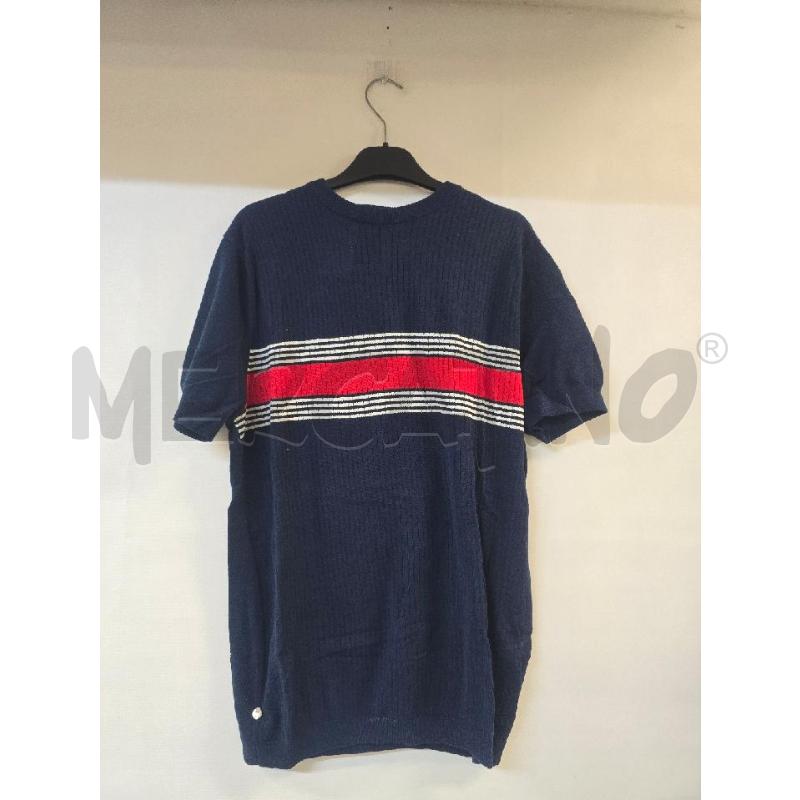 MAGLIA UOMO DANIELE ALESSANDRINI BLU ROSSO | Mercatino dell'Usato Acerra 1