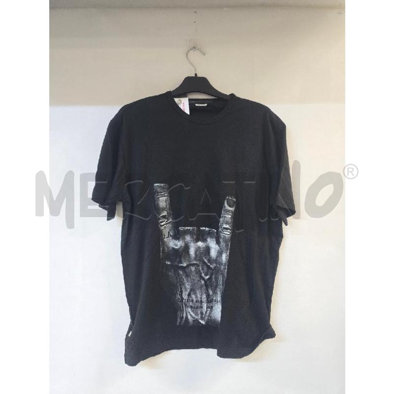 MAGLIA UOMO DANIELE ALESSANDRINI NERO MANO | Mercatino dell'Usato Acerra 1