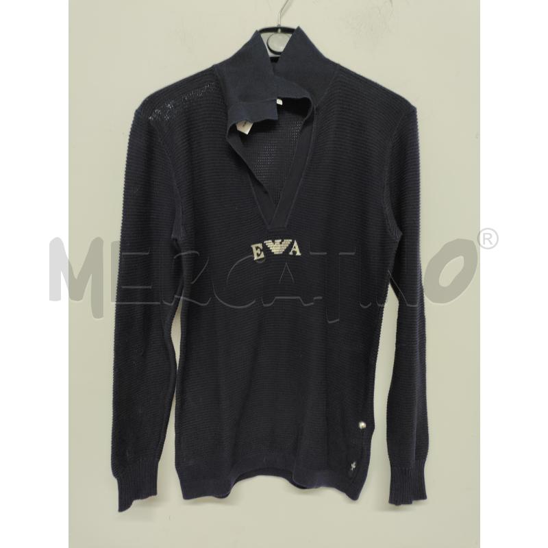 MAGLIA UOMO EMPORIO ARMANI BLU | Mercatino dell'Usato Acerra 1