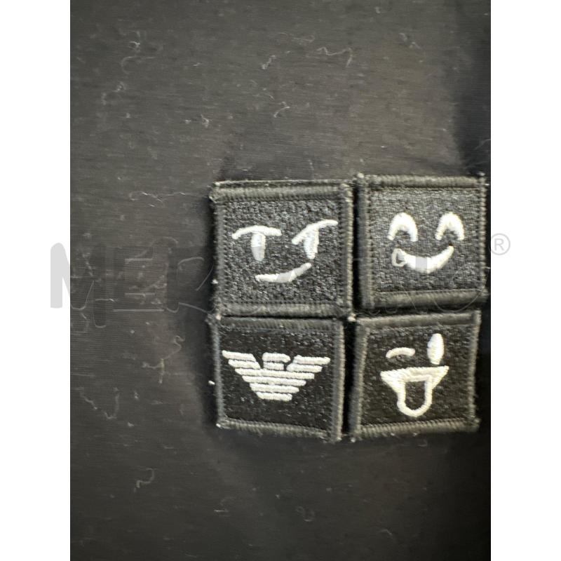 MAGLIA UOMO EMPORIO ARMANI NERO DETTAGLI BIANCO | Mercatino dell'Usato Acerra 2