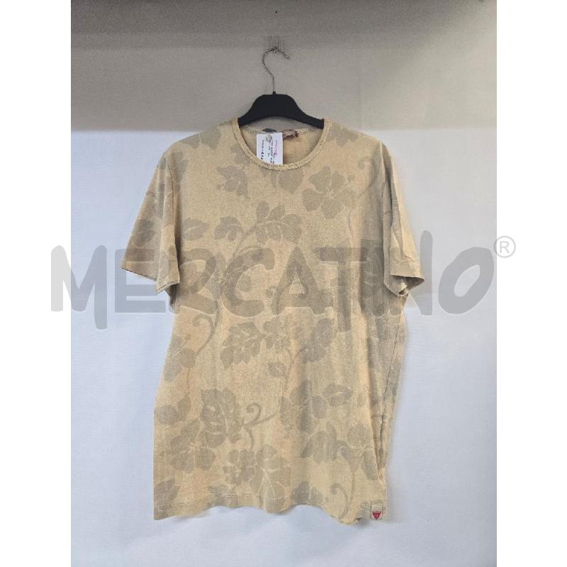 MAGLIA UOMO GUESS BEIGE FIORI | Mercatino dell'Usato Acerra 1