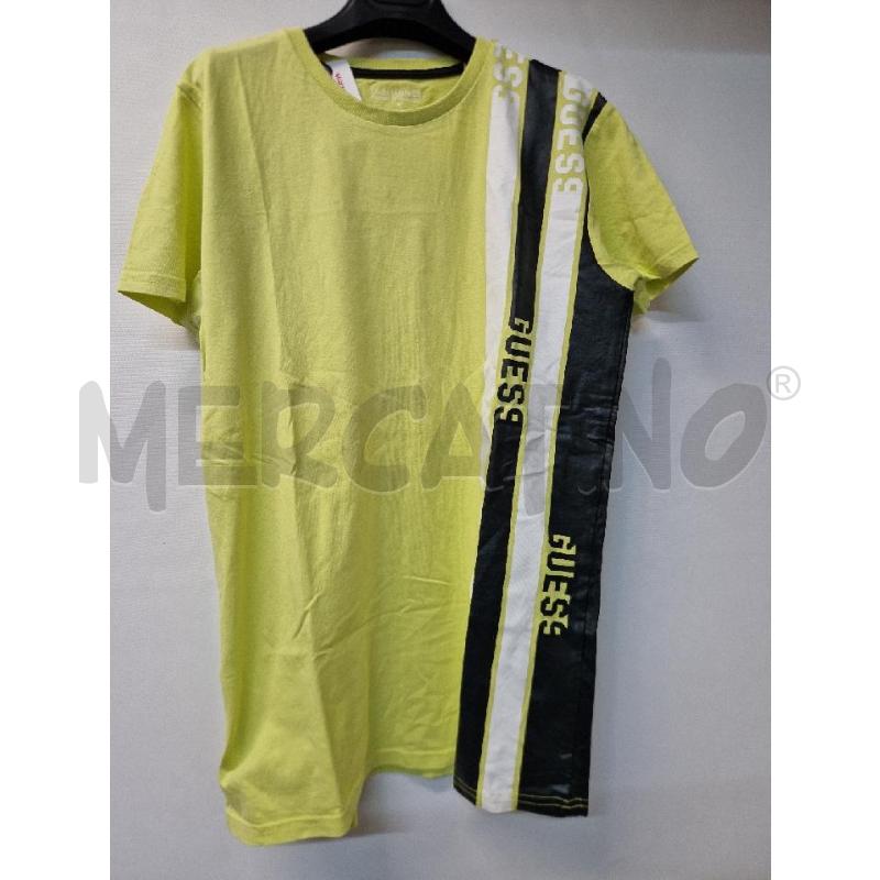 MAGLIA UOMO GUESS GIALLO NERO | Mercatino dell'Usato Acerra 1