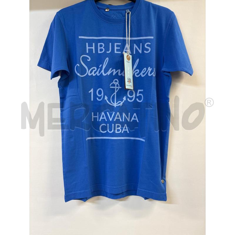 MAGLIA UOMO HARMONT&BLAINE AZZURRO | Mercatino dell'Usato Acerra 1