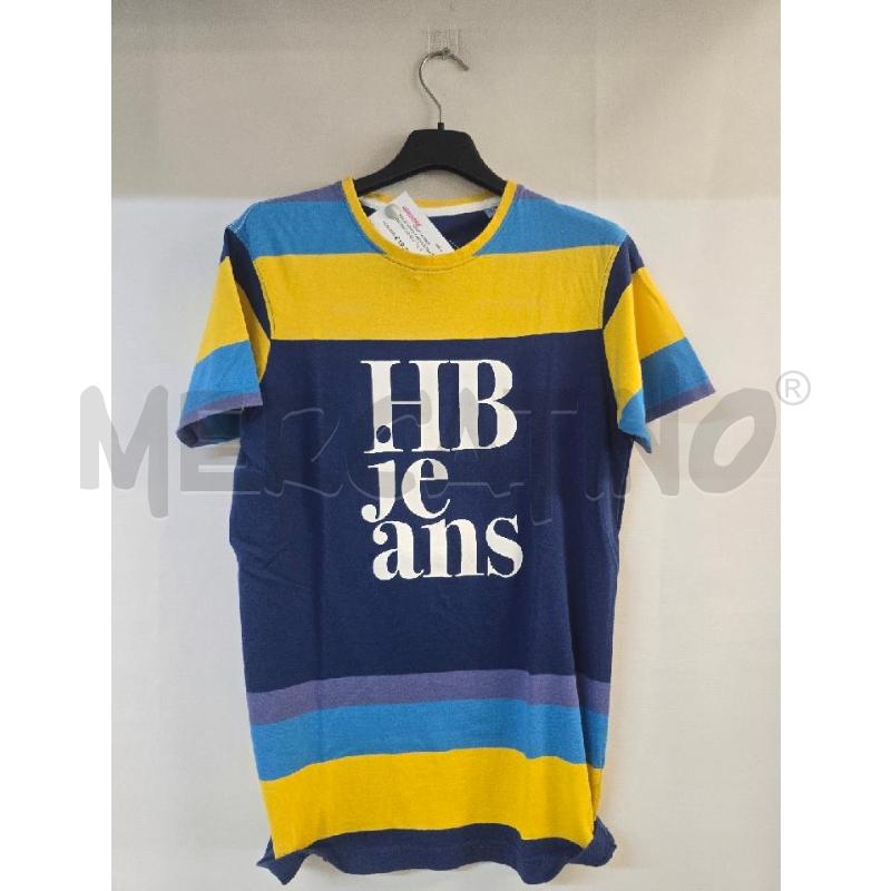 MAGLIA UOMO HARMONT&BLAINE GIALLO BLU HB JEANS | Mercatino dell'Usato Acerra 1
