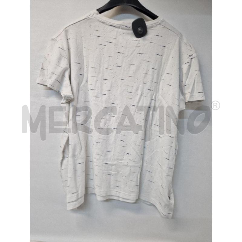 MAGLIA UOMO HUGO BOSS BIANCO TRATTI BLU MARRONE | Mercatino dell'Usato Acerra 2