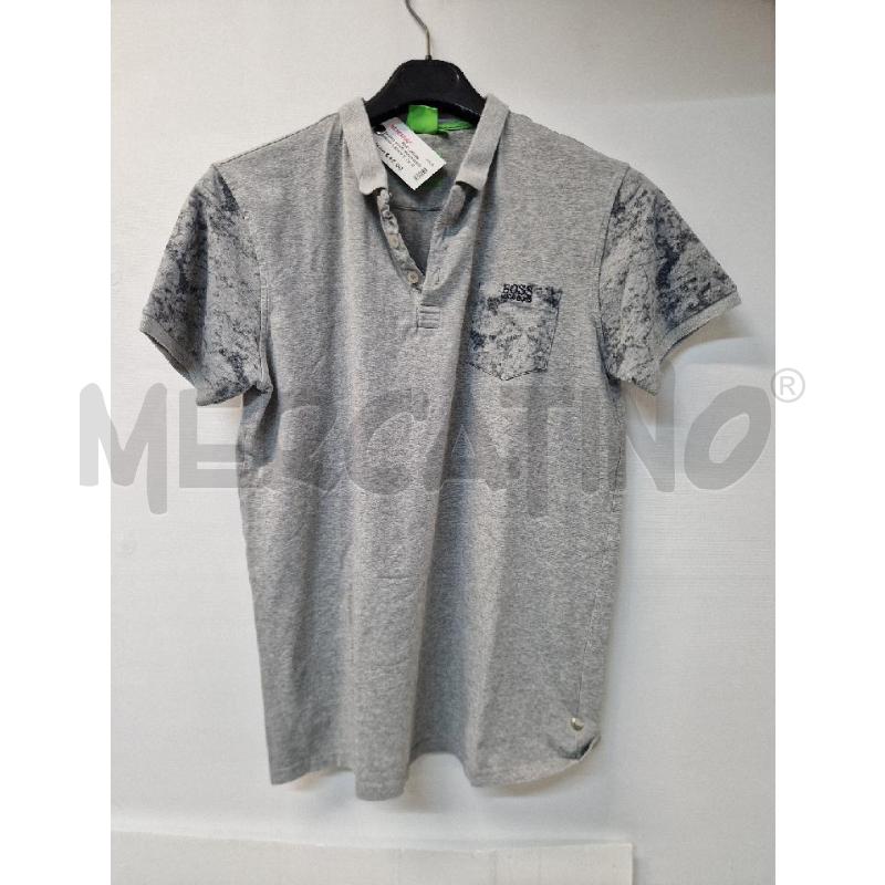 MAGLIA UOMO HUGO BOSS GRIGIO MANICA SFUMATA | Mercatino dell'Usato Acerra 1