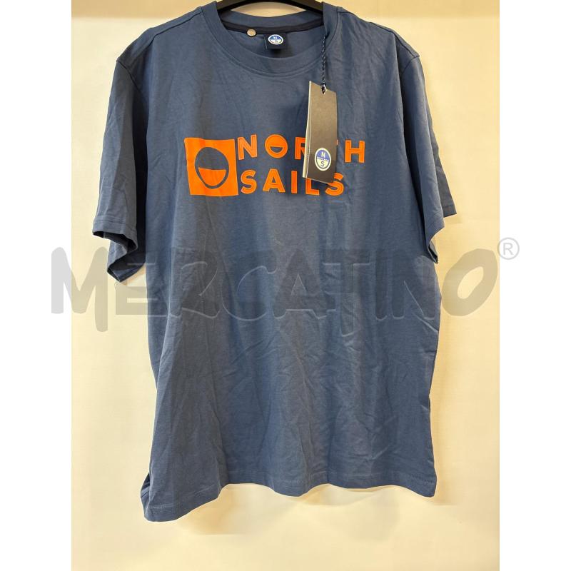 MAGLIA UOMO NORTH SAILS BLU ARANCIONE | Mercatino dell'Usato Acerra 1