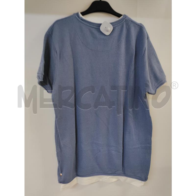 MAGLIA UOMO POLO BLU BIANCO | Mercatino dell'Usato Acerra 2