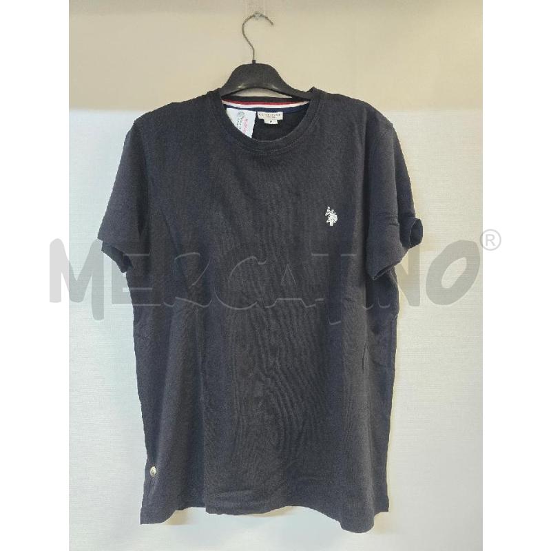 MAGLIA UOMO POLO NERO LOGO BIANCO | Mercatino dell'Usato Acerra 1