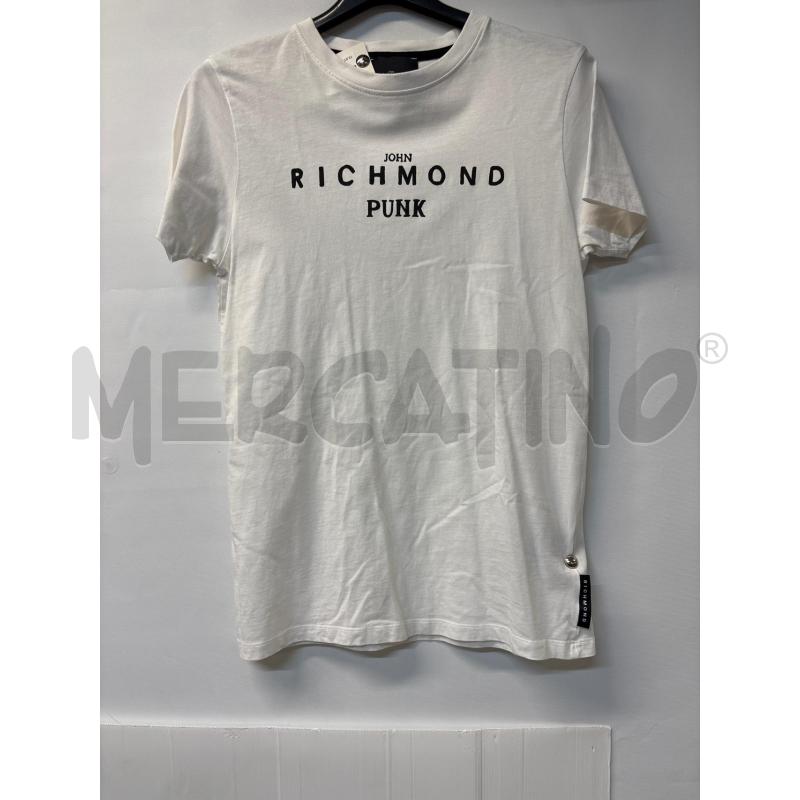 MAGLIA UOMO RICHMOND BIANCO | Mercatino dell'Usato Acerra 1