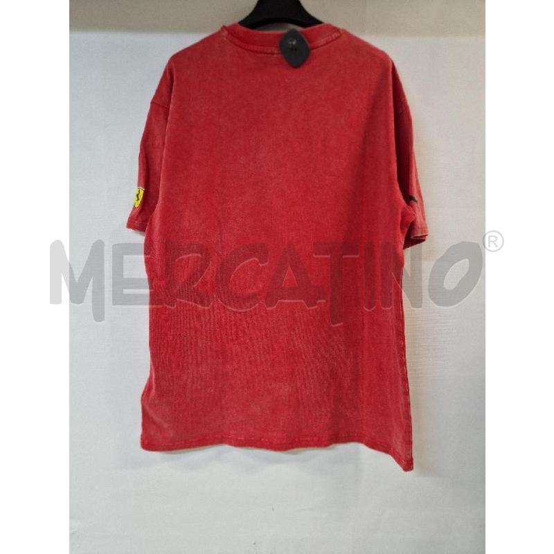 MAGLIA UOMO ROSSO SCUDERIA FERRARI | Mercatino dell'Usato Acerra 2