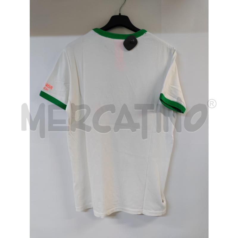MAGLIA UOMO SUN68 BIANCO BORDINO VERDE | Mercatino dell'Usato Acerra 2