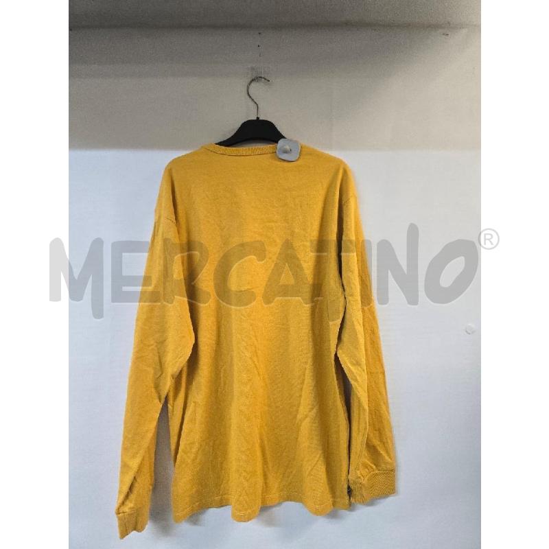 MAGLIA UOMO VANS GIALLO MANICA LUNGA | Mercatino dell'Usato Acerra 2